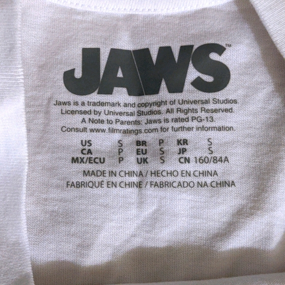 JAWS movie poster tee - Picture 3 of 4